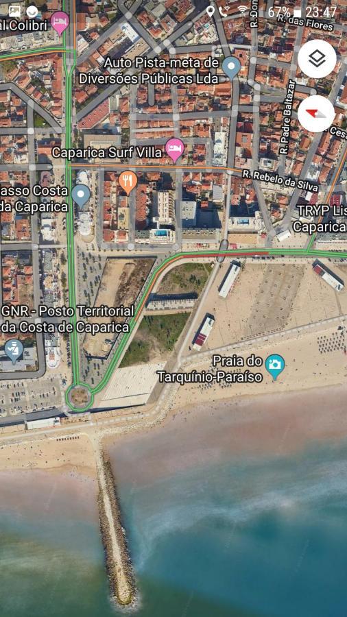 Sunset Beach Costa da Caparica Esterno foto